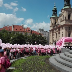 ze Staroměstského náměstí a jdeme směr Štvanice